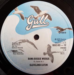 Cleveland Eaton ‎– Bama Boogie Woogie
