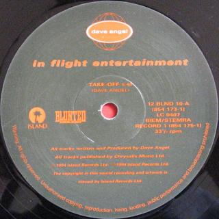 Dave Angel ‎– In Flight Entertainment