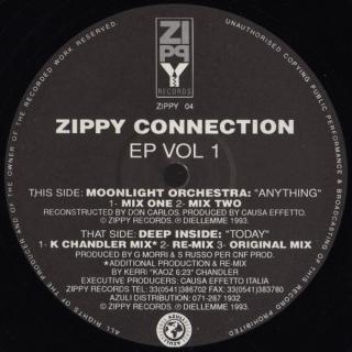 Deep Inside / Moonlight Orchestra ‎– Zippy Connection EP Vol 1