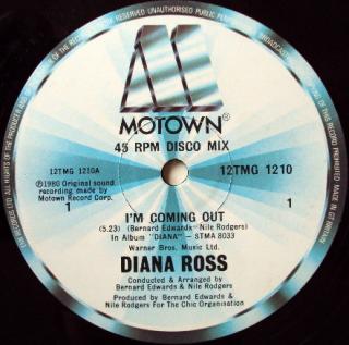Diana Ross ‎– I'm Coming Out