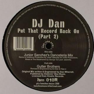 DJ Dan ‎– Put That Record Back On (Part 2)