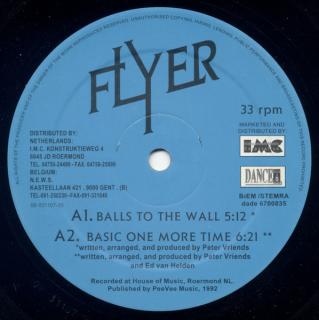 Flyer ‎– Balls To The Wall