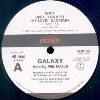 Galaxy Featuring Phil Fearon ‎– Wait Until Tonight (My Love)