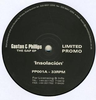 Gaston* & Phillips* – The Gap EP