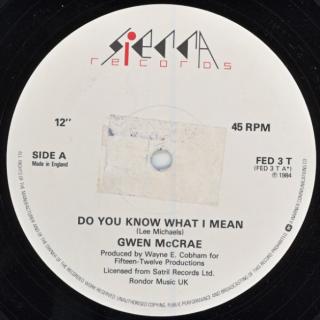 Gwen McCrae ‎– Do You Know What I Mean?