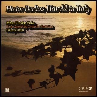 Hector Berlioz, Slovak Radio Symphony Orchestra, Milan Telecký, Ondrej Lenárd ‎– Harold In Italy