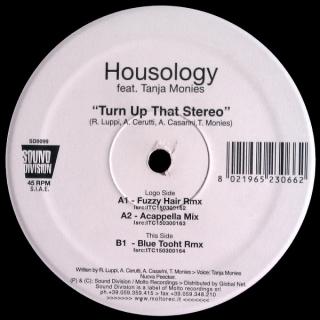 Housology ‎– Turn Up That Stereo
