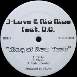 J-Love & Ric Nice Feat. O.C. ‎– King Of New York