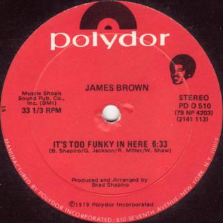 James Brown ‎– It's Too Funky In Here