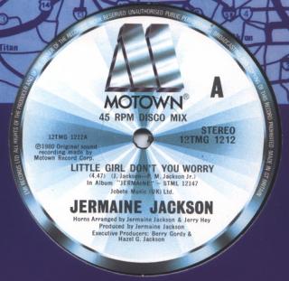 Jermaine Jackson ‎– Little Girl Don't You Worry