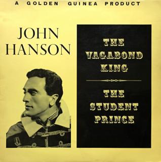 John Hanson With Jane Fyffe ‎– The Vagabond King & The Student Prince