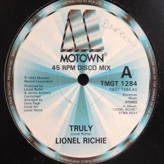 Lionel Richie ‎– Truly