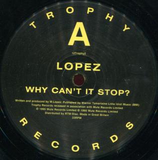 Lopez ‎– Why Can't It Stop?