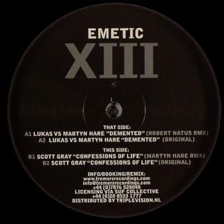 Lukas vs. Martyn Hare / Scott Gray ‎– Emetic XIII