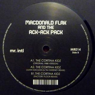 MacDonald Flak And The Ack-Ack Pack ‎– The Cortina Kidz