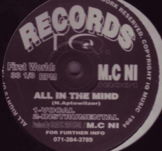 MC NI ‎– All In The Mind