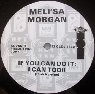 Meli'sa Morgan ‎– If You Can Do It: I Can Too!!