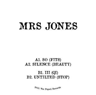 Mrs Jones ‎– Untitled