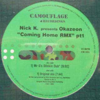 Nick K. Presents Okazeon ‎– Coming Home (Remix) (Pt 1)