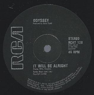 Odyssey ‎– It Will Be Alright
