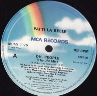 Patti LaBelle ‎– Oh, People (The JM Remix)