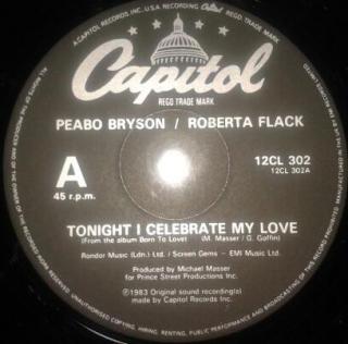Peabo Bryson ‎– Tonight I Celebrate My Love