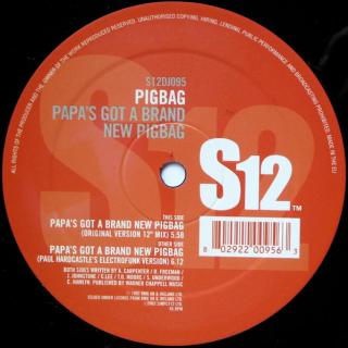 Pigbag / Paul Hardcastle – Papa's Got A Brand New Pigbag