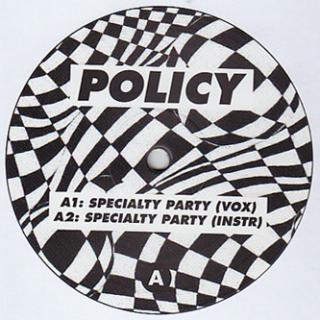Policy – Specialty Party
