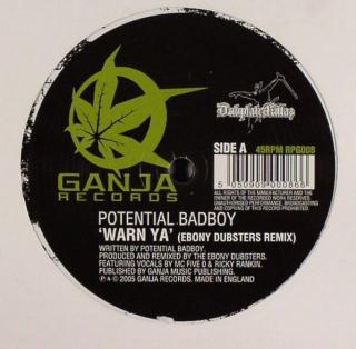 Potential Badboy ‎– Warn Ya (Ebony Dubsters Remix)