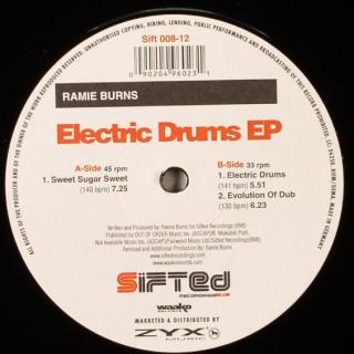 Ramie Burns ‎– Electric Drums EP