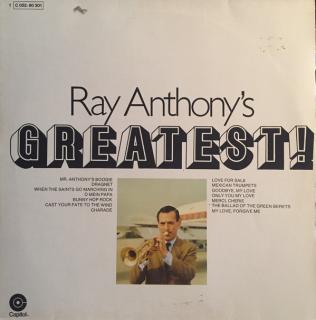 Ray Anthony ‎– Ray Anthony's Greatest!