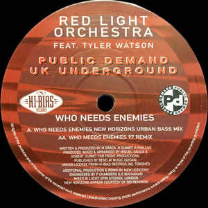 Red Light Orchestra Feat. Tyler Watson ‎– Who Needs Enemies