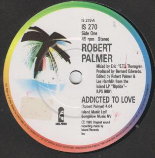 Robert Palmer ‎– Addicted To Love
