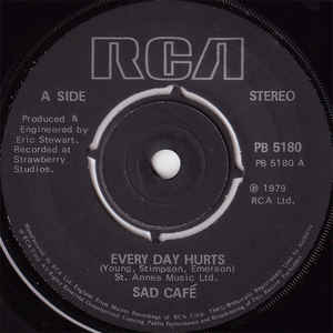 Sad Café ‎– Every Day Hurts