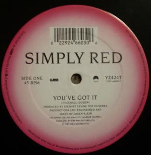 Simply Red ‎– You've Got It