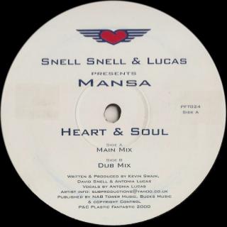 Snell Snell & Lucas Presents Mansa ‎– Heart & Soul