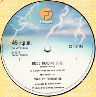 Stanley Turrentine ‎– Disco Dancing