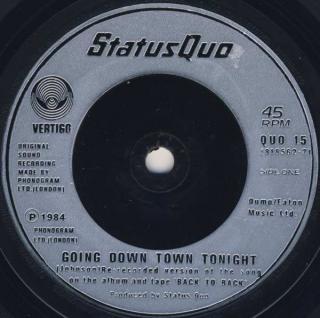 Status Quo ‎– Going Down Town Tonight (New Version)