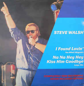Steve Walsh ‎– I Found Lovin' (You What! Megamix) / Na Na Hey Hey Kiss Him Goodbye (Large Mix)