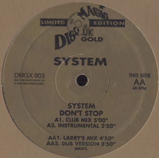 System ‎– Don't Stop