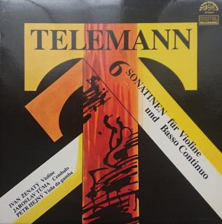 Telemann, Ivan Ženatý, Jaroslav Tůma, Petr Hejný – 6 Sonatinen Für Violine Und Basso Continuo