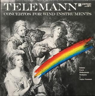 Telemann, Václav Neumann, The Czech Philharmonic Orchestra – Telemann Concertos For Wind Instruments