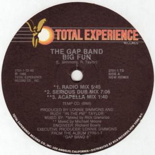 The Gap Band ‎– Big Fun (New Remix)