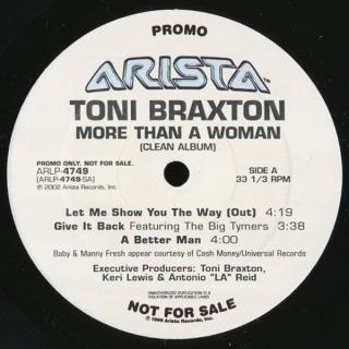 Toni Braxton ‎– More Than A Woman (Clean Album)