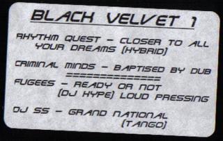 Various ‎– Black Velvet 1