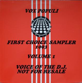 Various ‎– Vox Populi: First Choice Sampler 1993 Volume 1