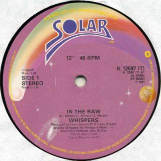 Whispers ‎– In The Raw
