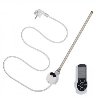 Elektrická topná tyč s regulací a dálkovým ovladačem Smart Plus Program 600W Barva: Bílá