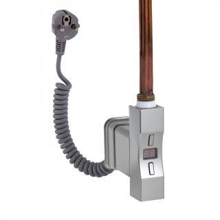 Elektrická topná tyč s regulací Home Plus 150W Barva: Ocel, Tvar profilu: K-profil