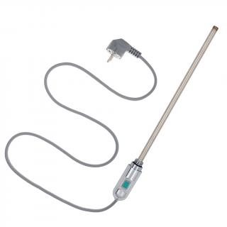 Elektrická topná tyč s vypínačem Basic I92 300W Barva: Lesklý chrom